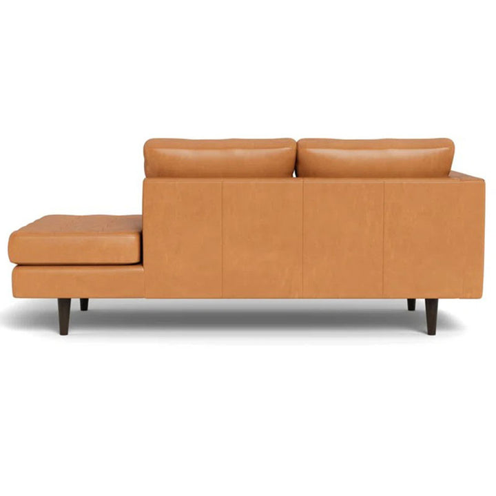 Aidan Chaise Lounges | Orange | Facing Left