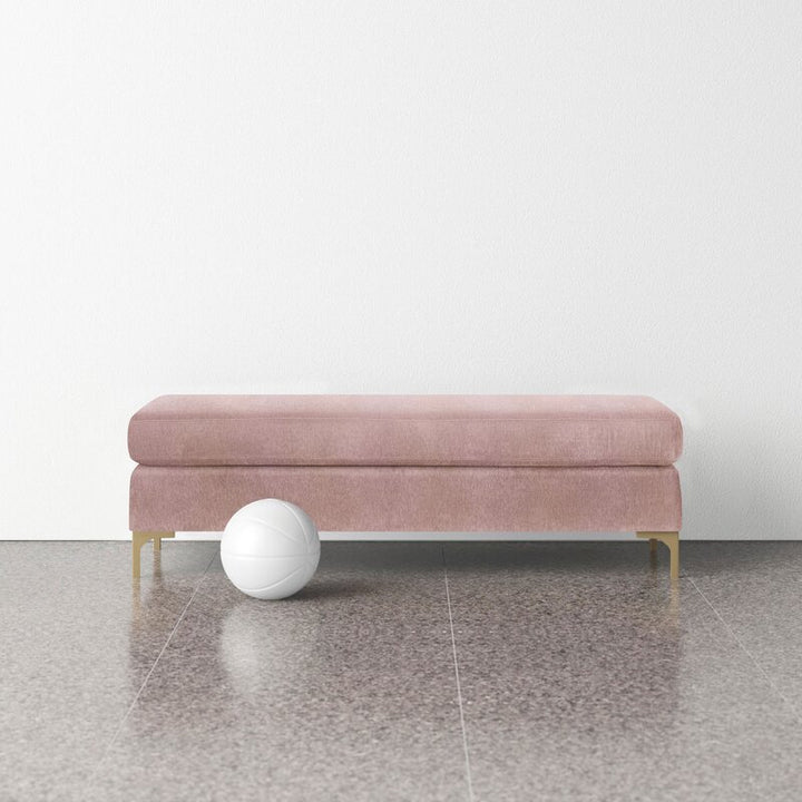 Bay Ottoman | Pink