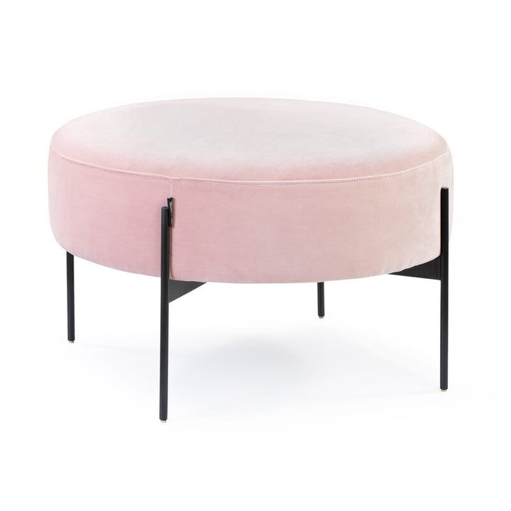 Mendi Ottoman | Pink