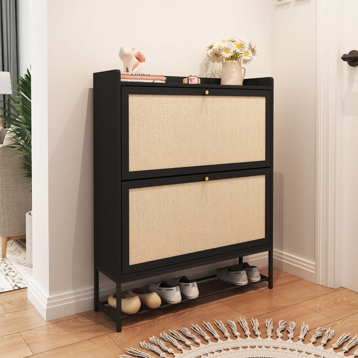 Halyna  Shoe Rack | Black