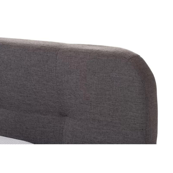 Azure Dream Bed Without Storage | King | Dark Grey Fabric Upholstery