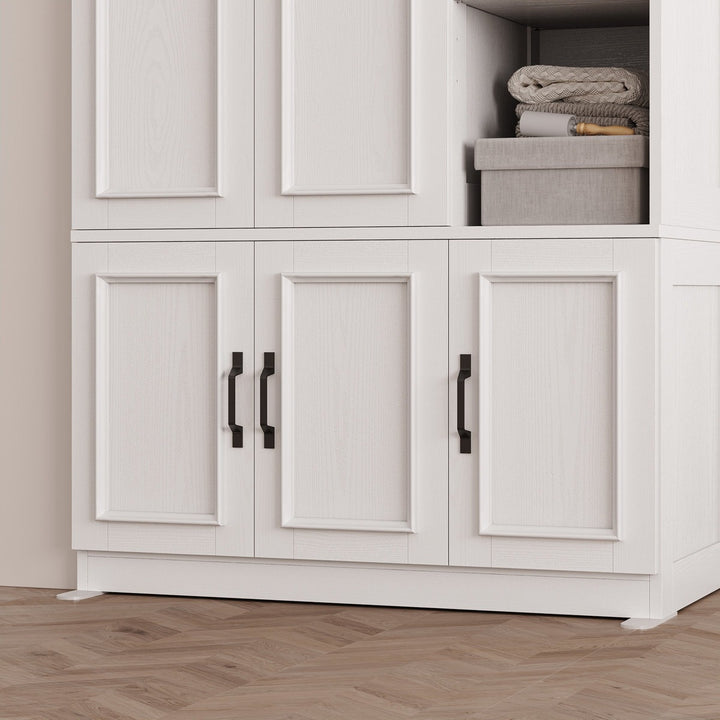 RobeLand 5 Door Wardrobe | White
