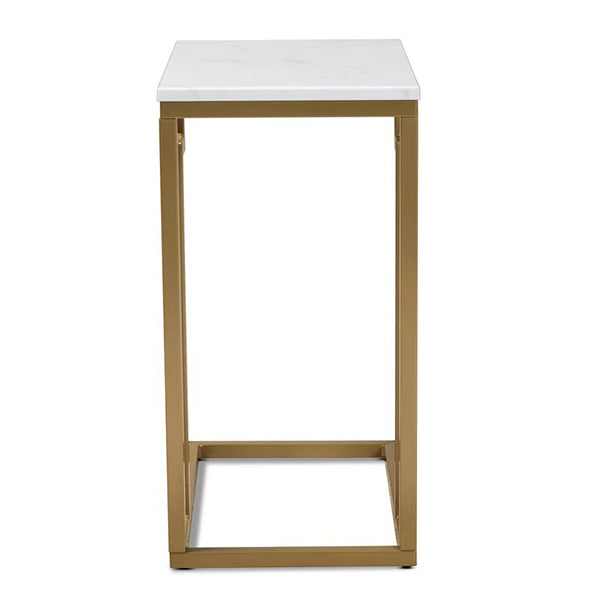 Renzo End Table | White