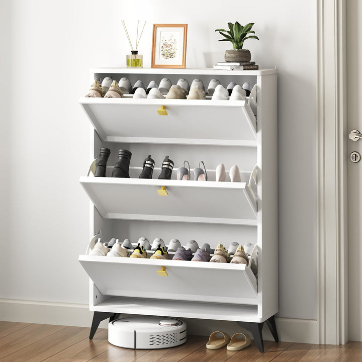 Kalyna Shoes Rack | White