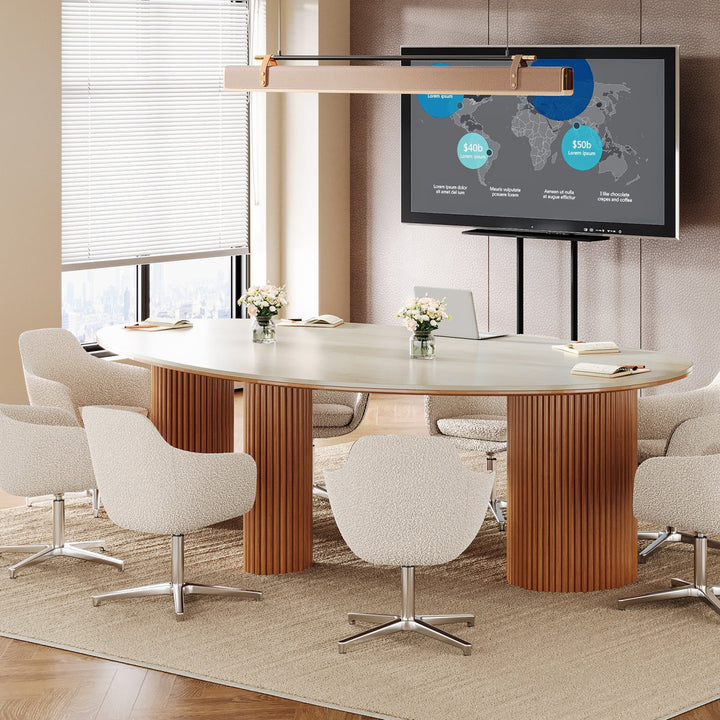 Kriti Conference Table |Beige