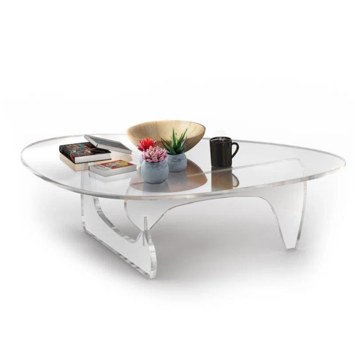 Aurora Acrylic Coffee Table | Clear