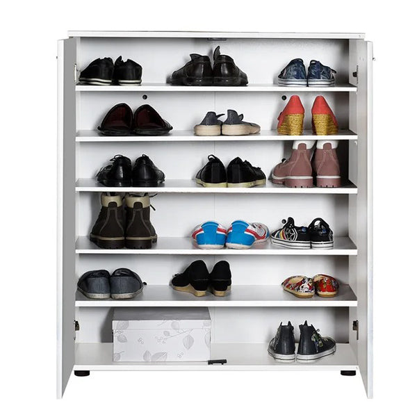 Caleb Shoe Rack | White