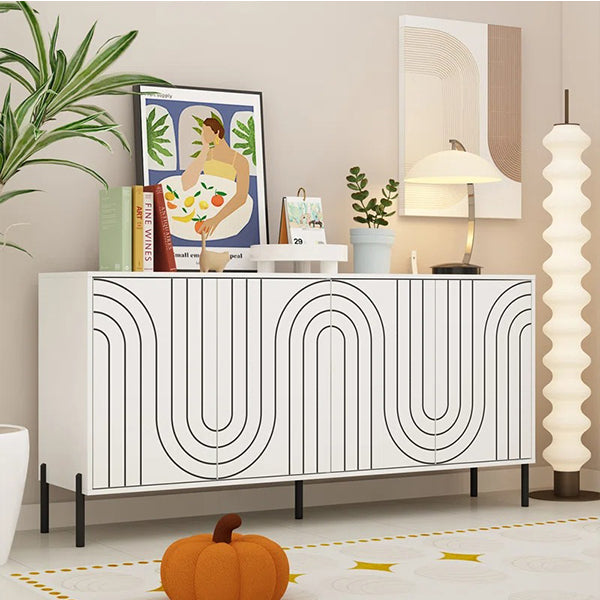 Collin Sideboard & Cabinet | Small | White