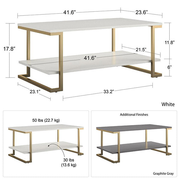 Malcolm Coffee Table | Black