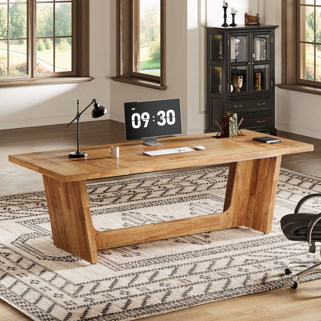 Aki Boss table | Brown