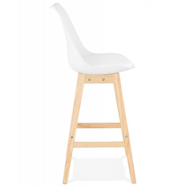 Samuel Bar Stool | White