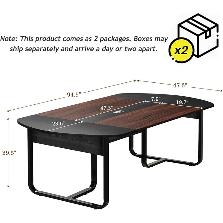 Rin Conference table| Black