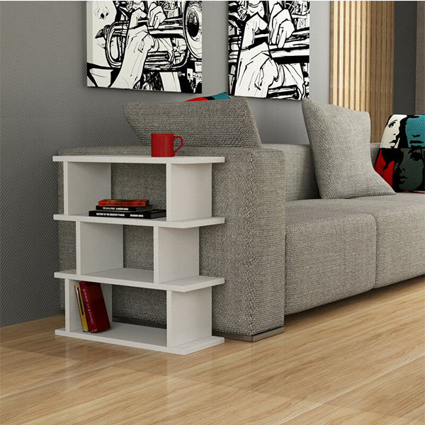 Multibox End Table | White