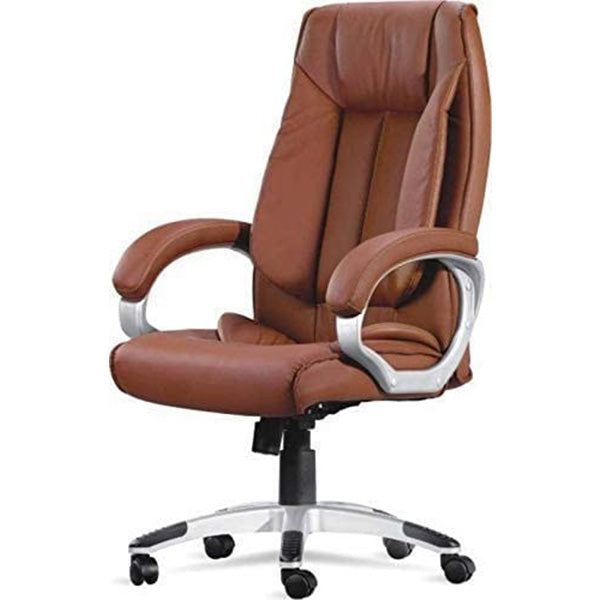 Elijah Executive High Back Office Chair |Brown