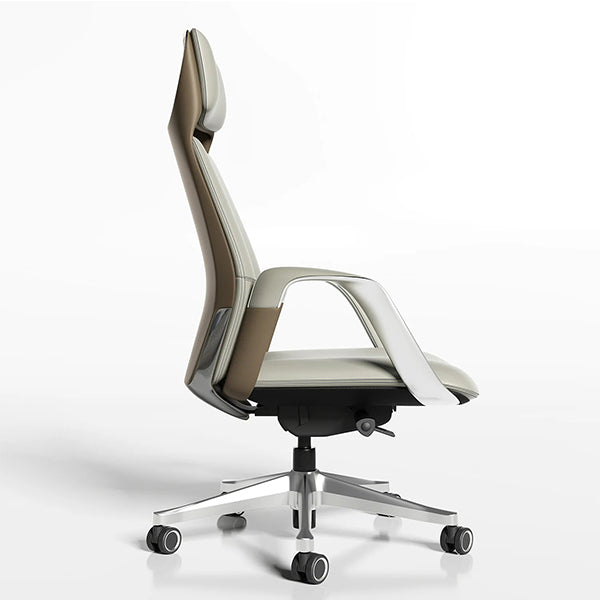 Luxury Director High Back Office Chair |Off White