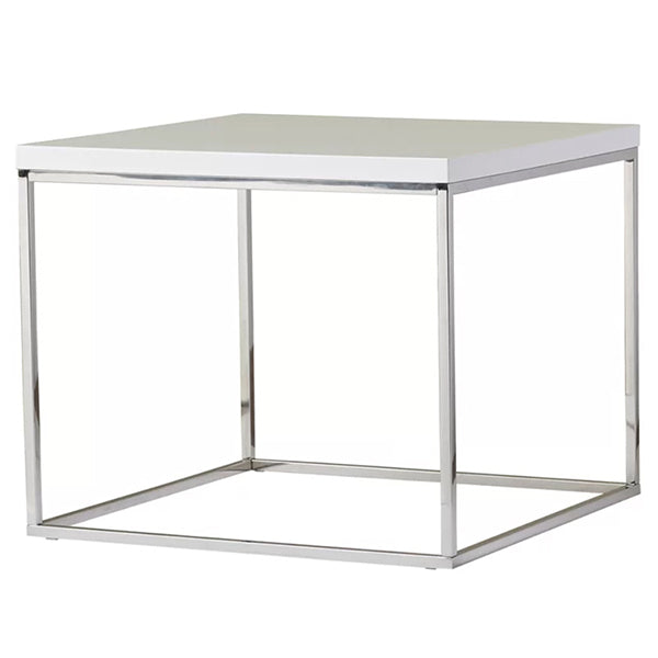 Tal Large End Table | White