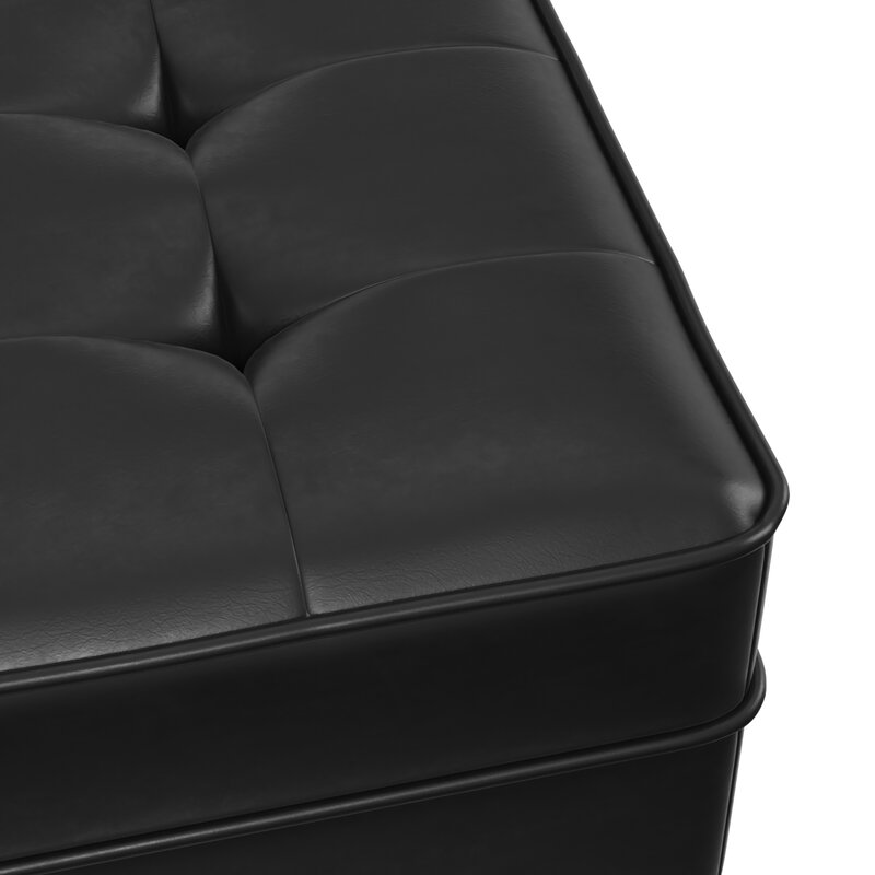 Lamp Ottoman | Black