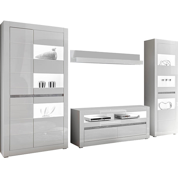 Neel TV Unit Set | White