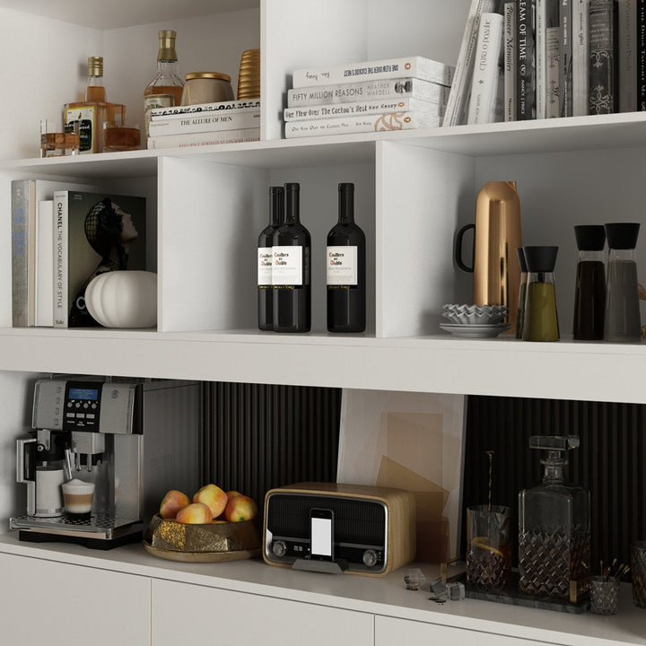 Tree Tall Crockery Unit | White