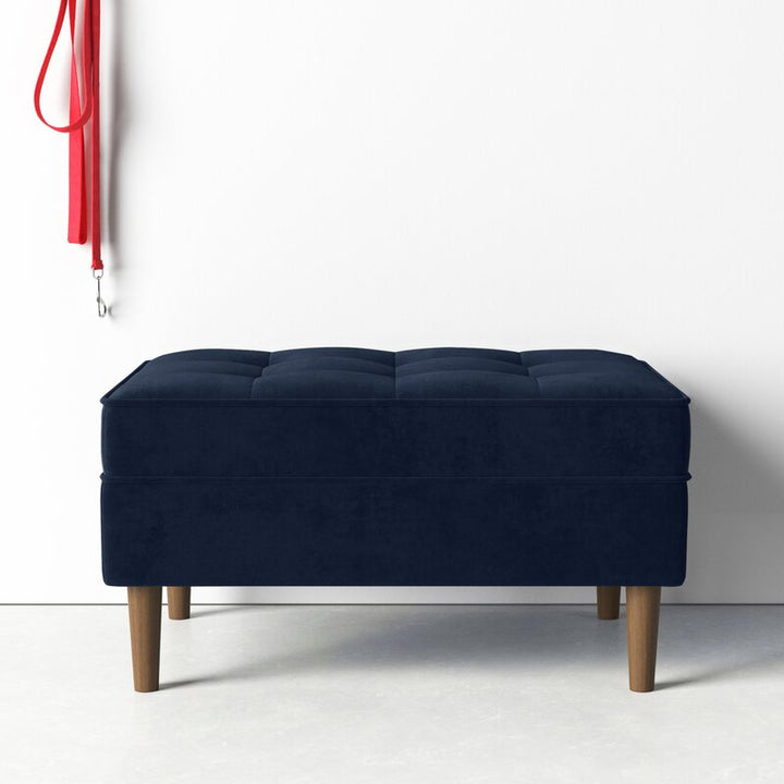 Diyas Ottoman | Navy Blue