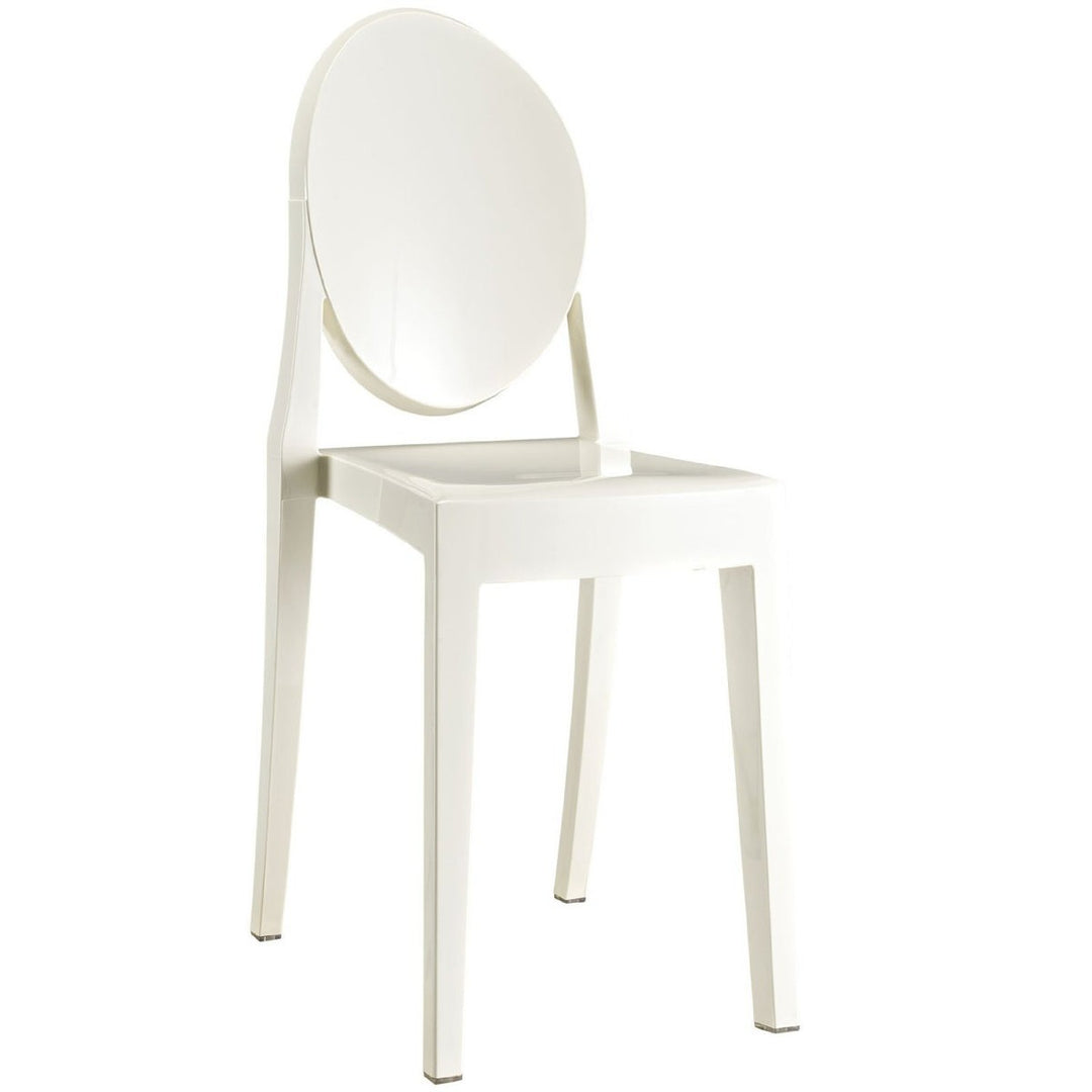 Mathilda Acrylic  Chair |  White