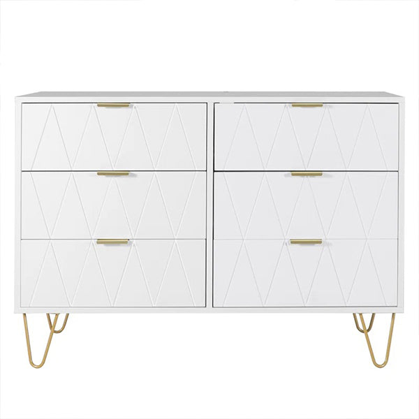 Anthony Chest Of 6 Drawers | White