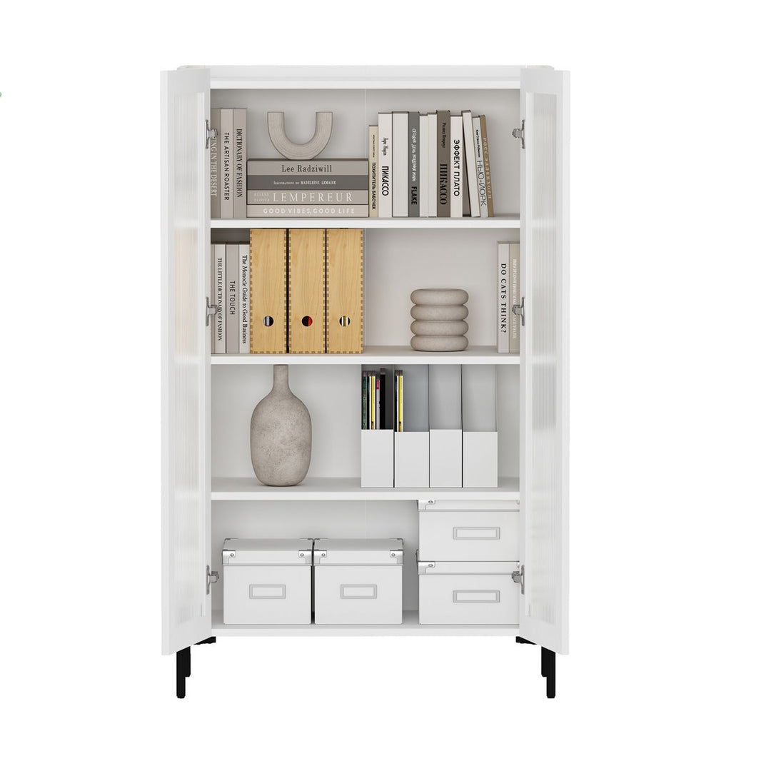 Duty  Tall Crockery Unit | White