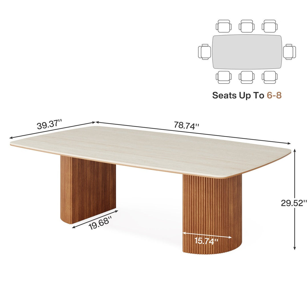 Arin Meeting Table | Beige