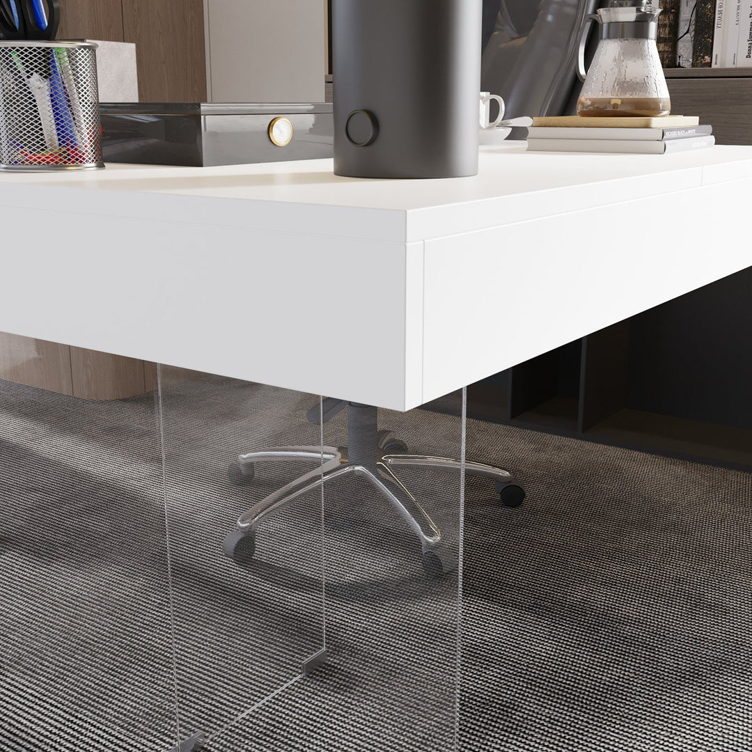 Jiho Boss Table| White