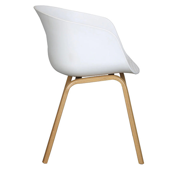 Muel Lounge Chair | White