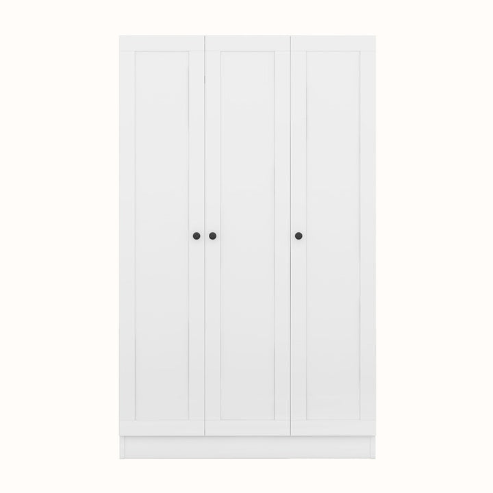 Yuna 3 Door Wordrobe | White