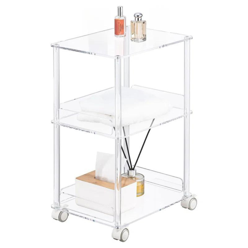 Pital Acrylic End Table | Clear