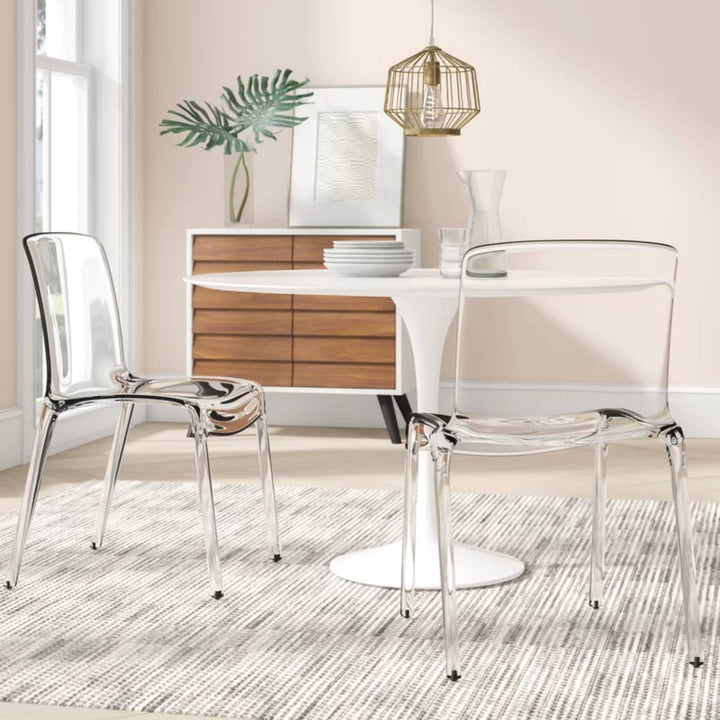 Arina Acrylic  Chair | Clear