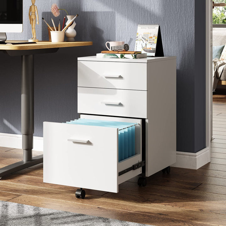 Tahi Pedestal Drawer | White