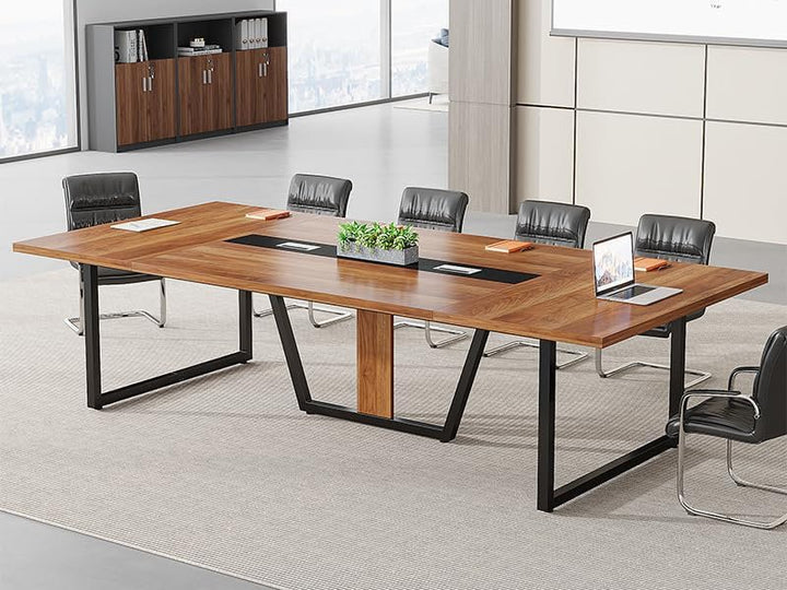 Haru Rectangle  Conference table | Brown