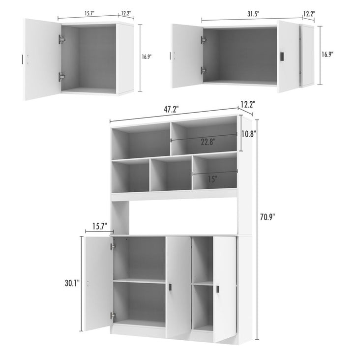 Tree Tall Crockery Unit | White