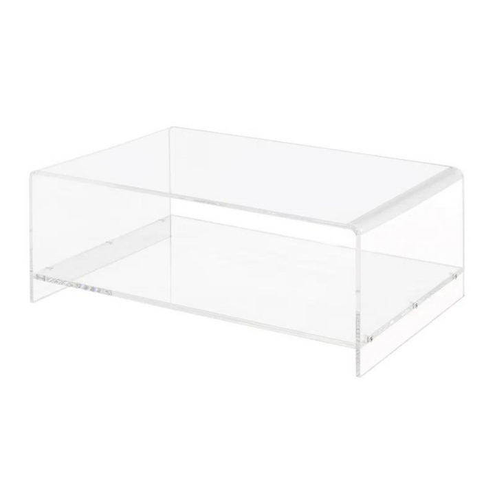 Zenith Acrylic Coffee Table | Clear