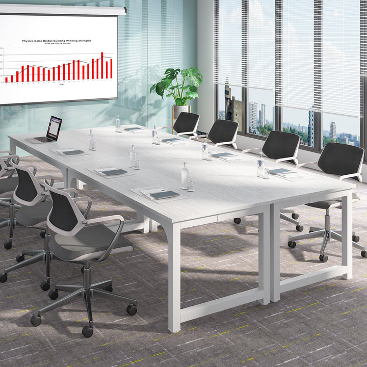 Jun Meeting  table | White
