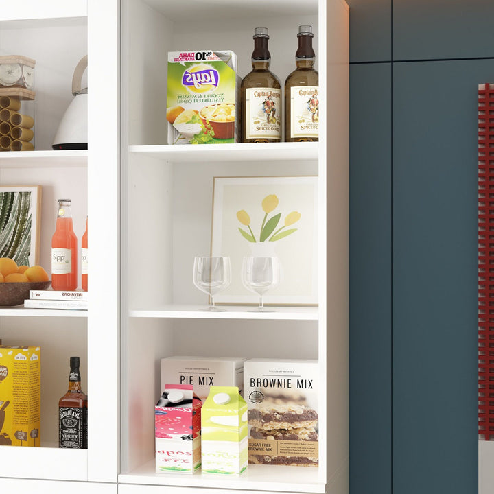 Ryo Tall Crockery Unit | White