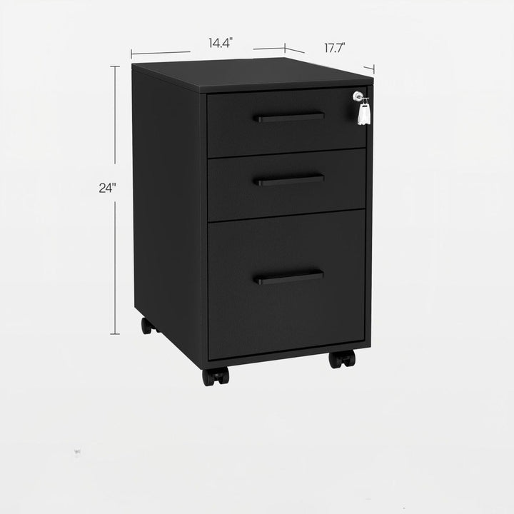 Zeal Pedestal  Drawer | Black