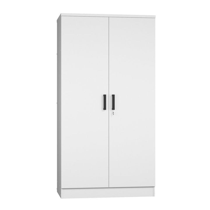 Mounitis 2 Door Wardrobe | White