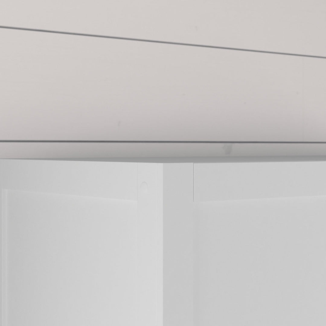 Ayaka 2 Door Wardrobe | White
