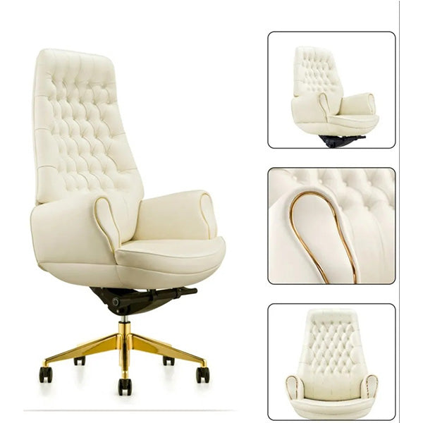 Gold Class Director High Back Office Chair | White