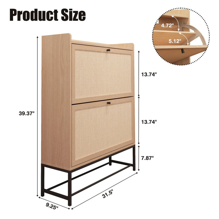 Halyna  Shoes Rack | Beige