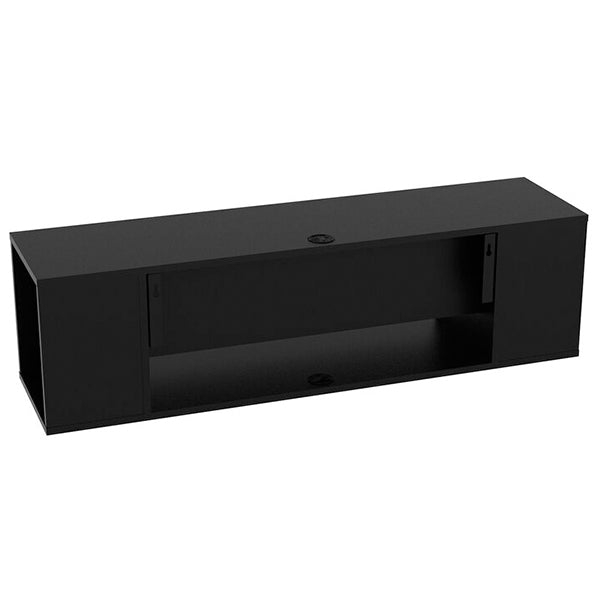 6 Box Wall Mount TV Unit | Black