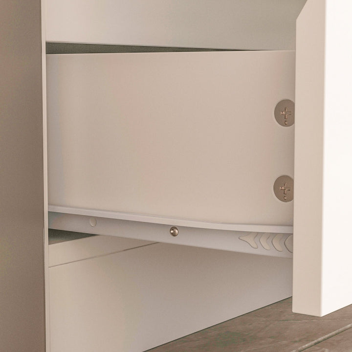 Moco Tall Crockery Unit | White