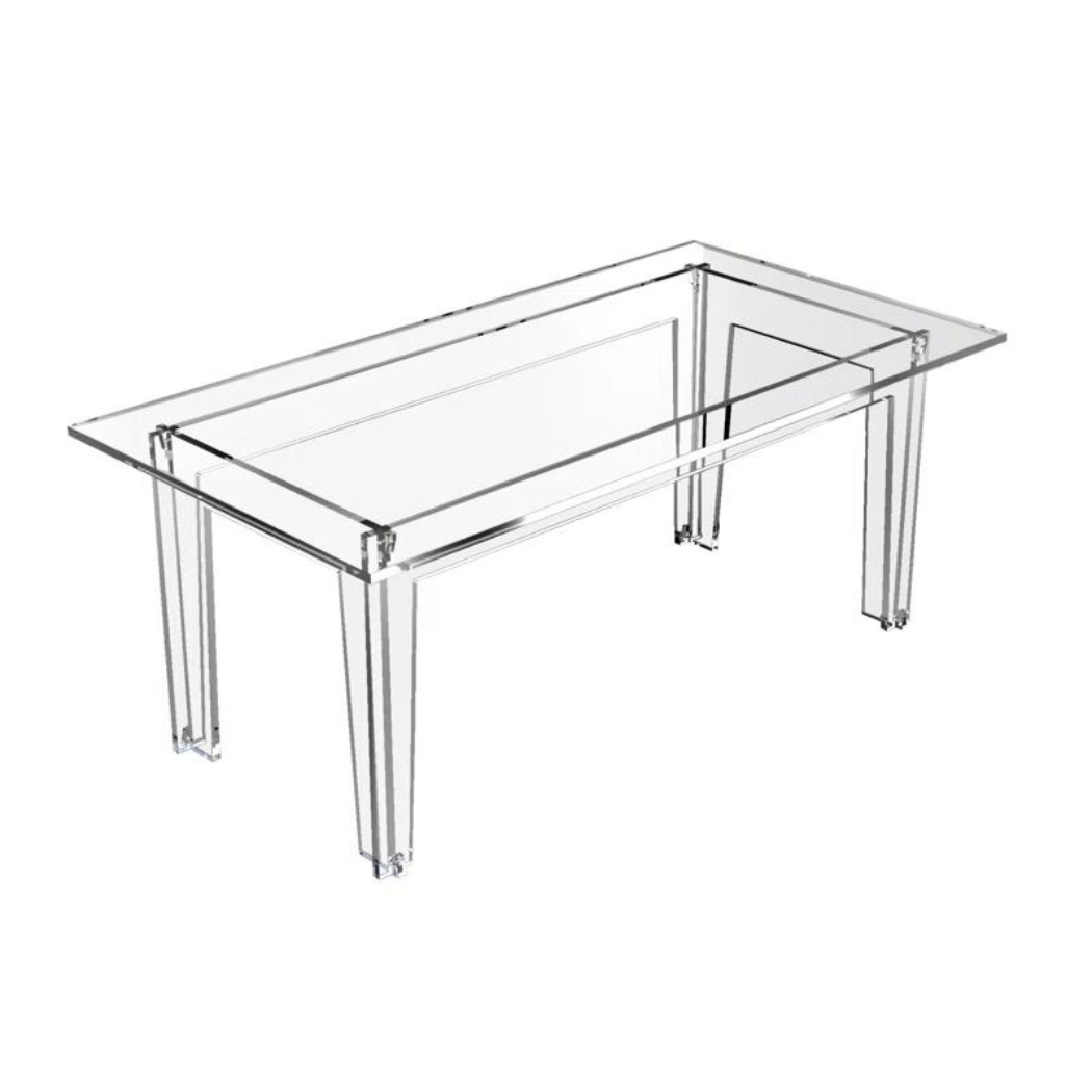 Nova Acrylic Coffee Table | Clear