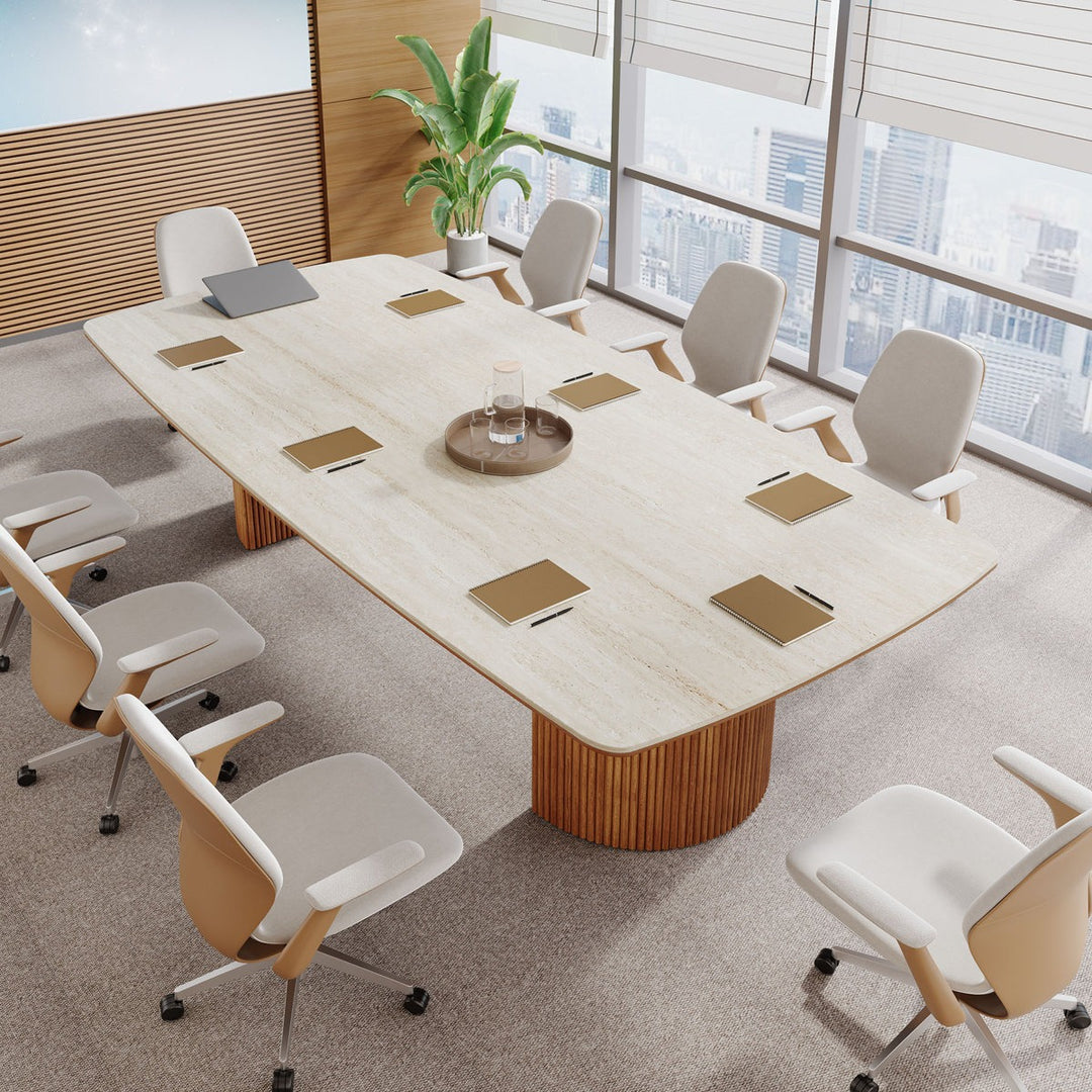 Arin Meeting Table | Beige