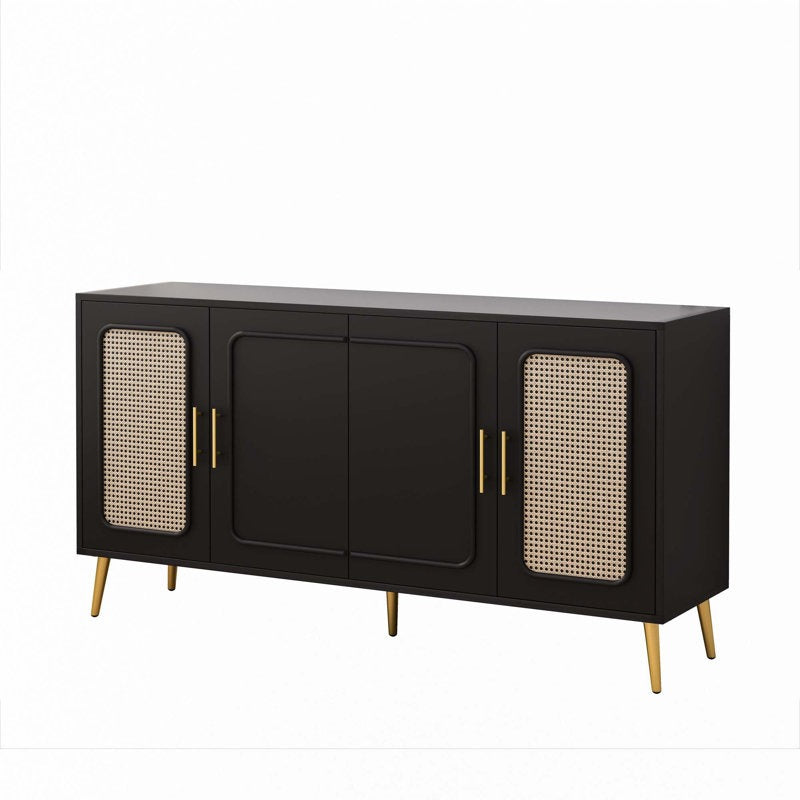 Cember Sideboard & Cabinet | Large | Black