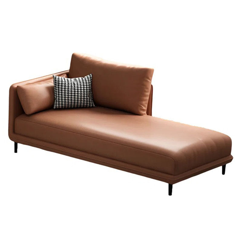 Derek Chaise Lounge | Tan | Facing Left